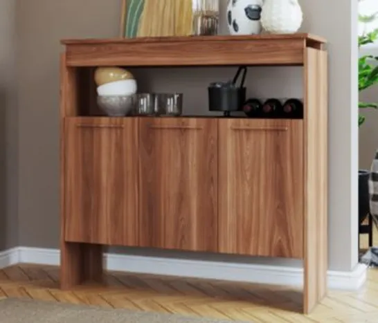 BRAND NEW BOXED OLSEN OAK THREE DOOR SIDEBOARD