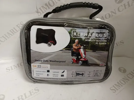 ALPHAPLUS MOBILITY SCOOTER XL COVER