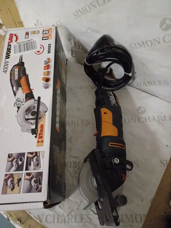 WORX WX423 85MM 400W COMPACT CIRCULAR SAW 