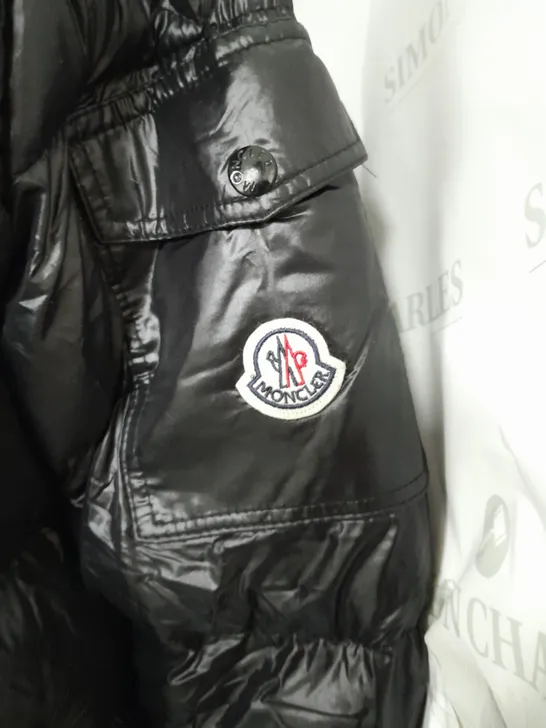 MONCLER MAYA SHORT DOWN JACKET IN BLACK - US SMALL