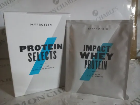 MYPROTEIN WHEY PROTEIN SELECTS BOX 