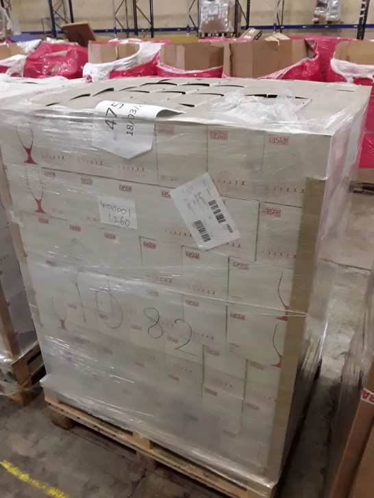 PALLET OF APPROXIMATELY 210 BOXES CONTAINING 6 RASTAL AVIERO 300ML GOBLETS