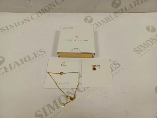 ABBOTLYON BRACELET & PENDANT - GOLD 