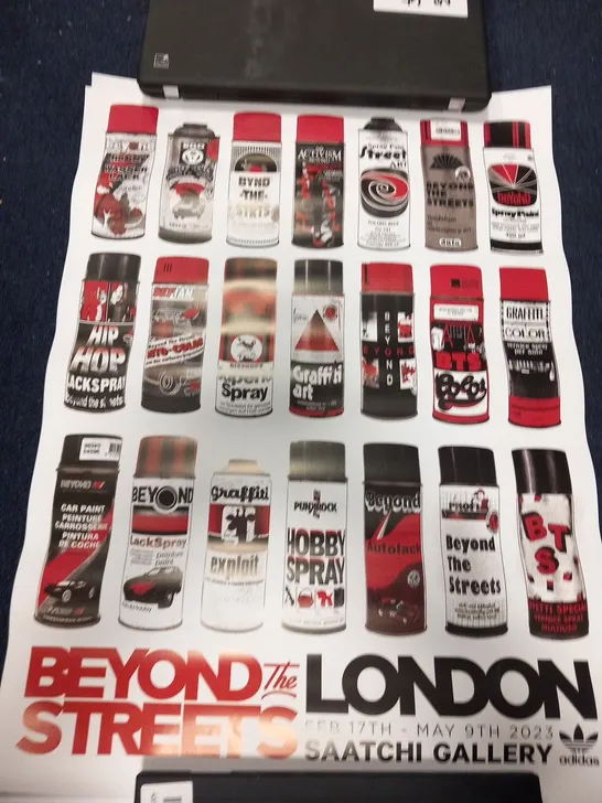 7 ASSORTED BEYOND THE STREETS GALLERY POSTERS