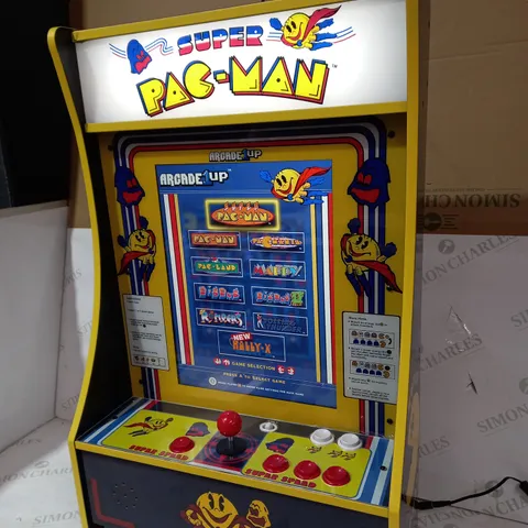 ARCADE1UP PARTYCADE PLUS 17" LCD MACHINE - SUPER PACMAN