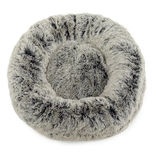 BOXED COZEE PAWS ODOUROLOGY FLUFFY ROUND PET BED EXTRA LARGE