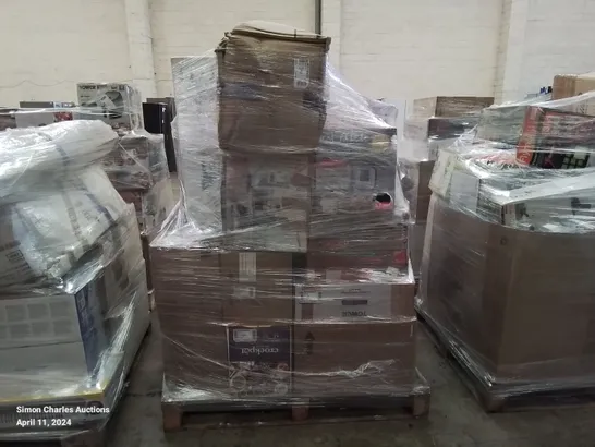 PALLET OF APPROXIMATELY 18 UNPROCESSED RAW RETURN HOUSEHOLD AND ELECTRICAL GOODS TO INCLUDE;