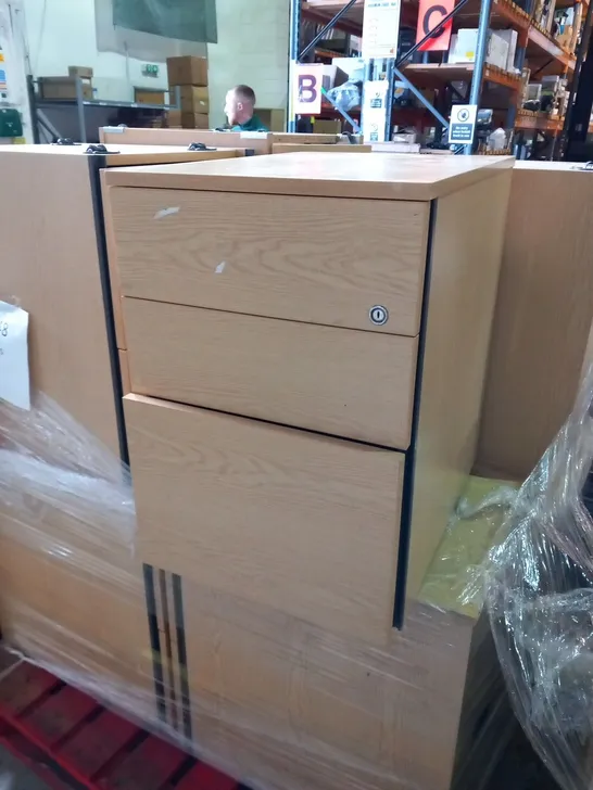 PALLET OF APPROXIMATELY 8 ASSORTED OFFICE CABINETS