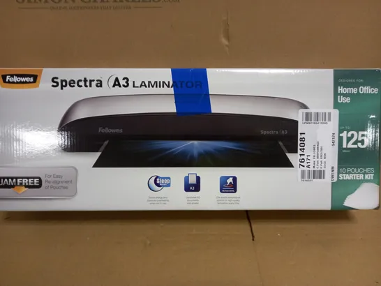 FELLOWES SPECTRA A3 LAMINATOR 