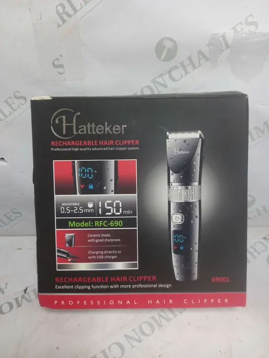 HATTEKER PROFESSIONAL HAIR CLIPPER