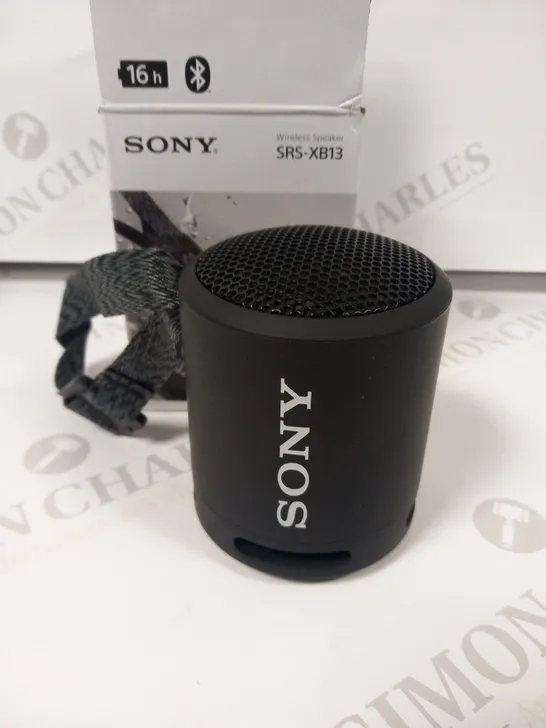 BOXED SONY XB13 EXTRA BASS PORTABLE WIRELESS SPEAKER