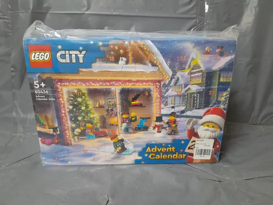 LEGO CITY ADVENT CALENDAR 2024 TOY SET 60436