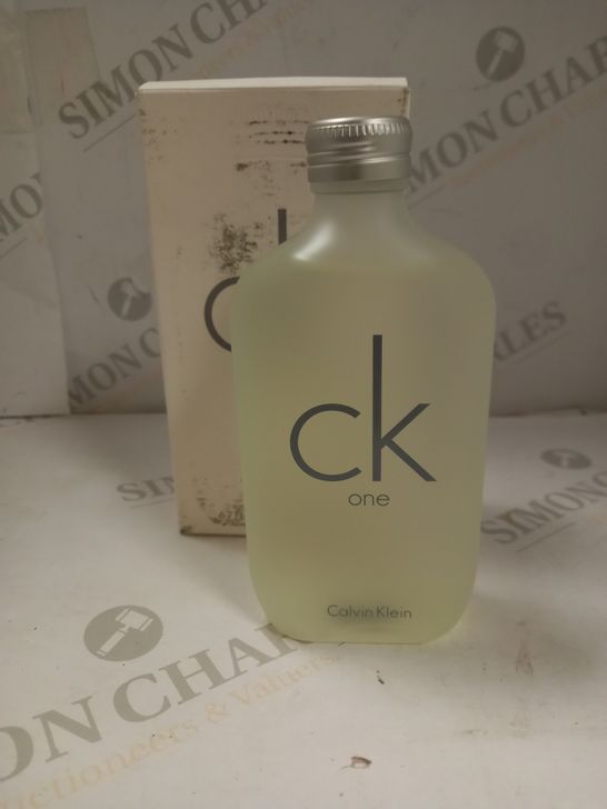 BOXED CALVIN KLEIN CK ONE EAU DE TOILETTE 200ML