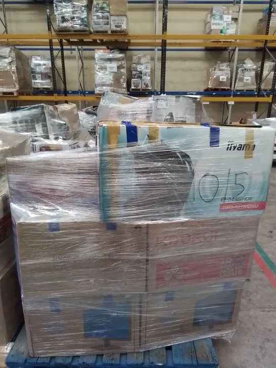 PALLET OF APPROXIMATELY 21 ASSORTED MONITORS INCLUDING: