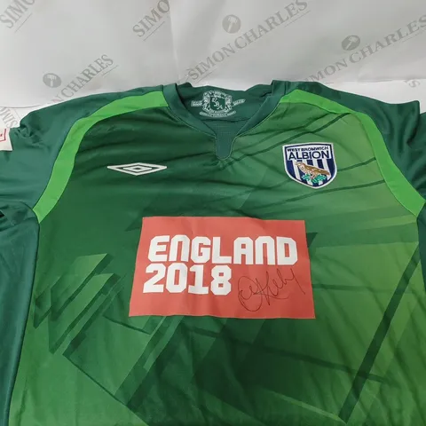 SIGNED WEST BROMWICH ALBION FOOTBALL JERSEY - KIELY