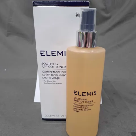 BOXED ELEMIS SOOTHING APRICOT TONER 200ML