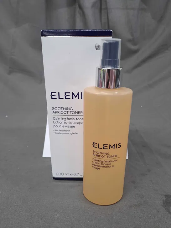 BOXED ELEMIS SOOTHING APRICOT TONER 200ML