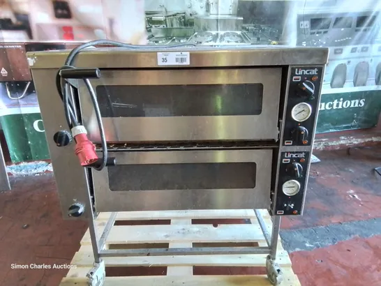 LINCAT DOUBLE ELECTRIC PIZZA OVEN Model WEE/PG0049TZ