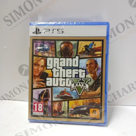 SEALED PLAYSTATION 5 GRAND THEFT AUTO 5 GAME