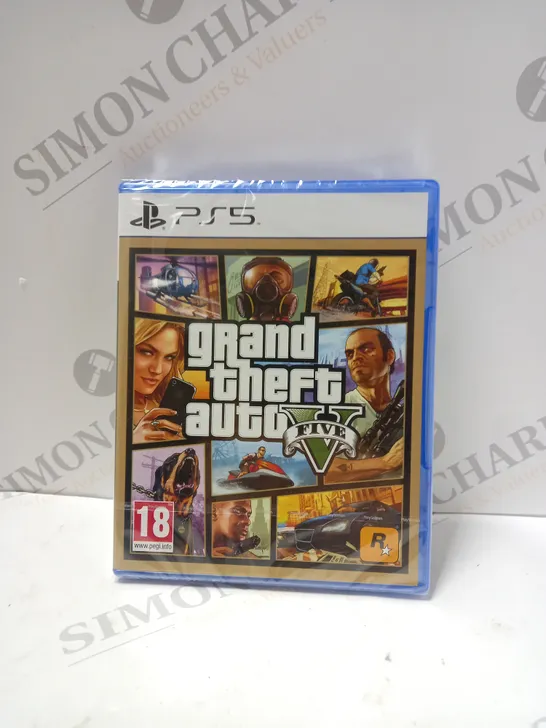 SEALED PLAYSTATION 5 GRAND THEFT AUTO 5 GAME