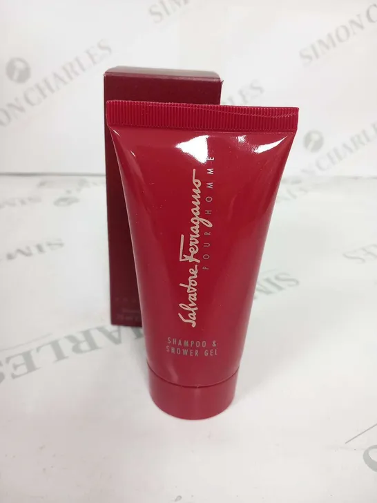 BOXED SALVATORE FERRAGAMO SHAMPOO AND SHOWER GEL 75ML