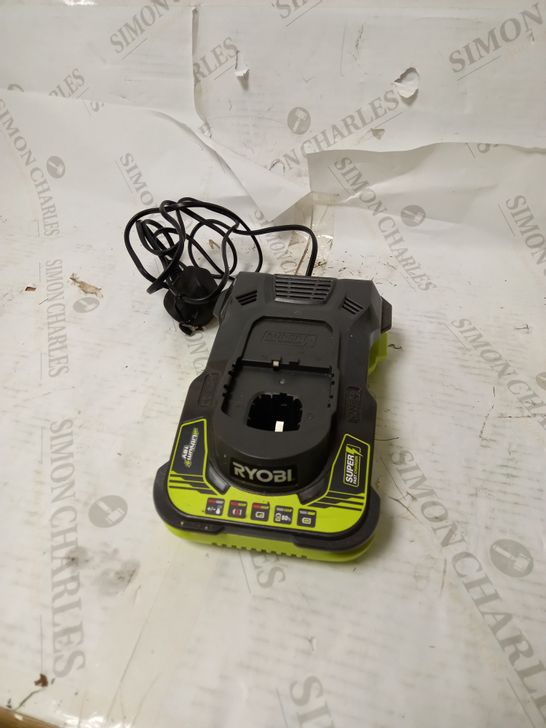 RYOBI-ONE+ 18V SUPER FAST CHARGER