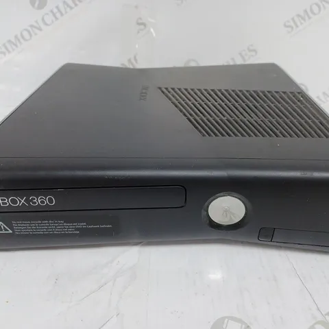 XBOX 360 BLACK CONSOLE	