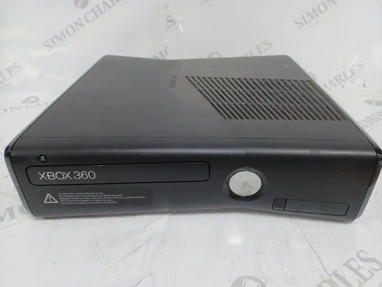 XBOX 360 BLACK CONSOLE	