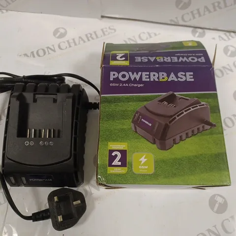 BOXED POWERBASE 65W 2.4A CHARGER