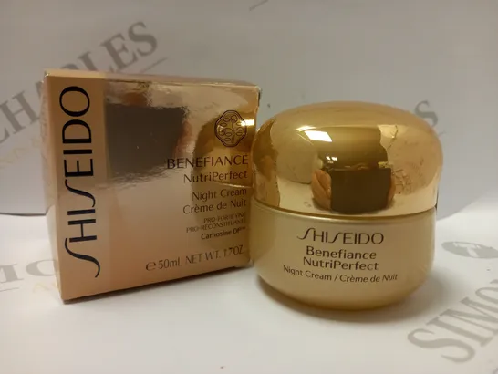 SHISEIDO BENEFIANCE NUTRIPERFECT NIGHT CREAM 50ML