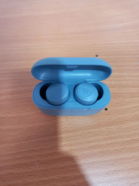 JLAB GO AIR POP WIRELESS EARPHONES, BLUE/GREY