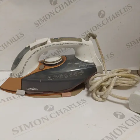 BOXED BREVILLE DIAMONDXPRESS 3100W DIAMOND CERAMIC STEAM IRON 