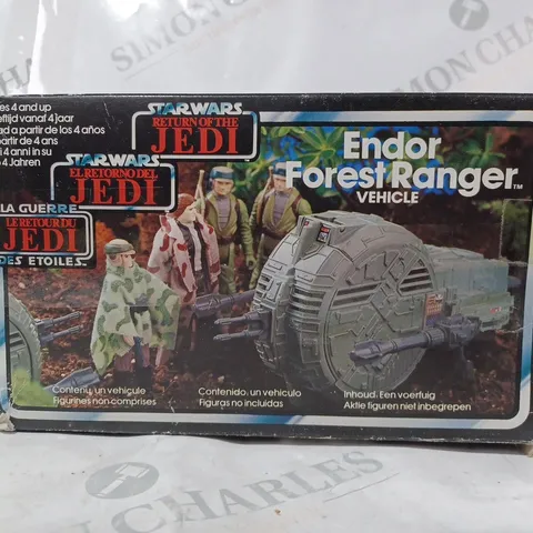 BOXED STAR WARS RETURN OF THE JEDI ENDOR FOREST RANGER VEHICLE TOY