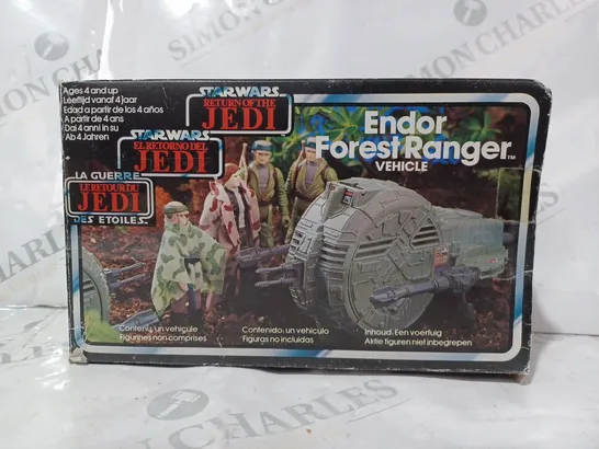 BOXED STAR WARS RETURN OF THE JEDI ENDOR FOREST RANGER VEHICLE TOY