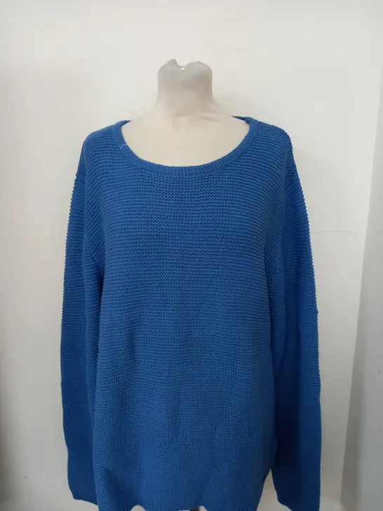 QUBA & CO SKUA COTTON TAPE YARN KNIT SWEATER SIZE 18  