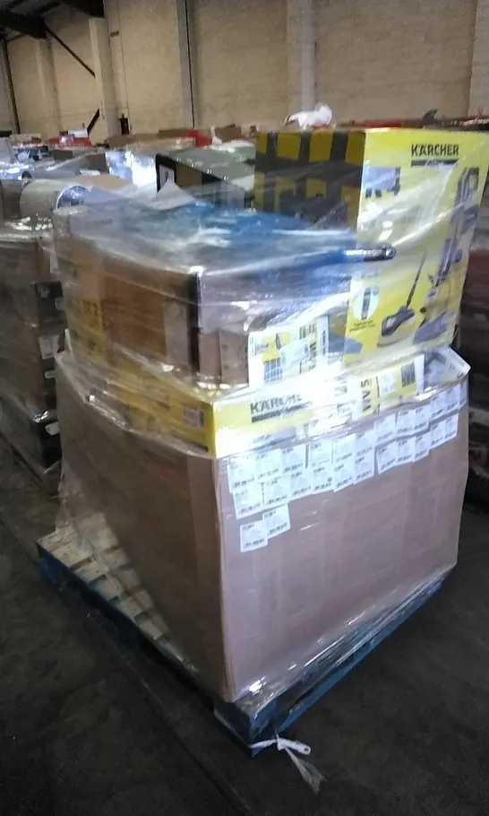 PALLET OF APPROXIMATELY 25 UNPROCESSED RAW RETURN HOUSEHOLD AND ELECTRICAL GOODS TO INCLUDE;