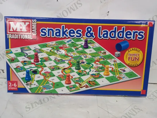 M.Y TRADITIONAL GAMES SNAKES & LADDERS