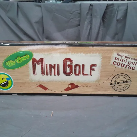 BOXED MOJI WORKSHOP WE LOVE MINI GOLF 