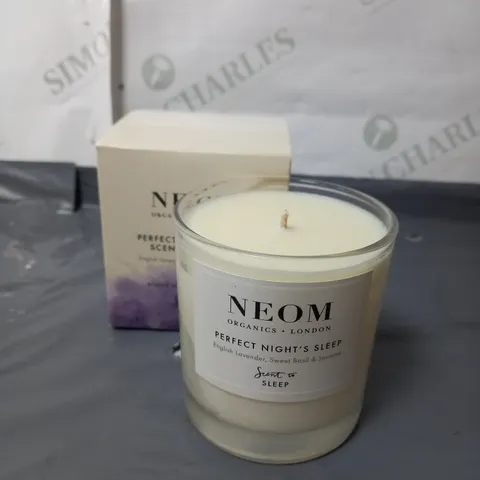 NEOM ORGANICS LONDON – TRANQUILLITY SCENTED CANDLE – SCENT TO SLEEP (1 WICK)