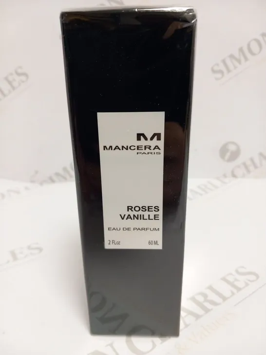 BOXED AND SEALED MANCERA PARIS ROSES VANILLE EAU DE PARFUM 60ML