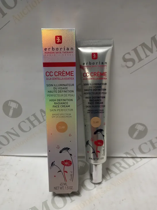 ERBORIAN CC CRÈME SPF25 45ML - FAIR