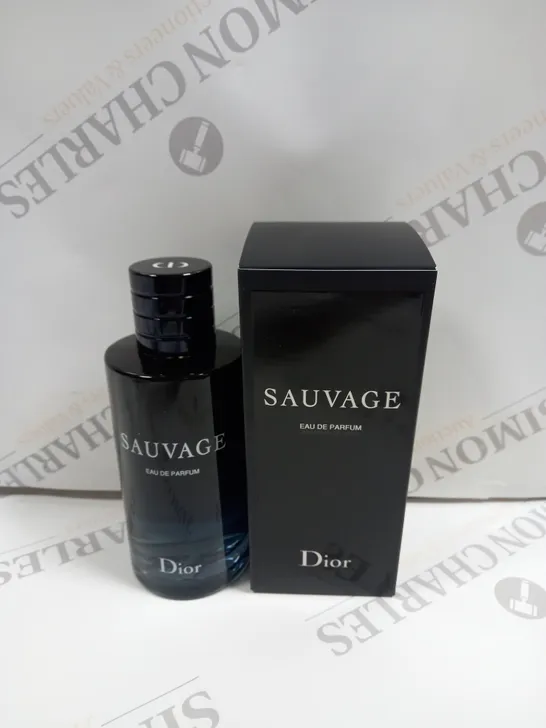 BOXED DIOR SAUVAGE EAU DE PARFUM SPRAY 200ML