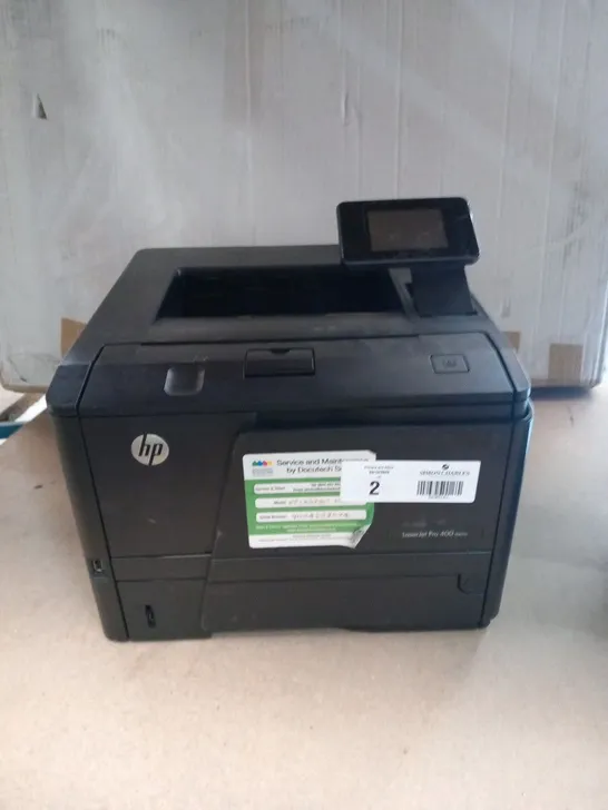 HP LASERJET PRO 400 M401DN A4 MONO DUPLEX LASER PRINTER - ETHERNET & USB - CF278A