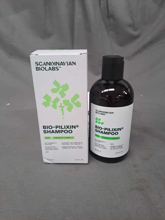 BOXED SCANDINAVIAN BIOLABS BIO-PILIXIN SHAMPOO 250ML