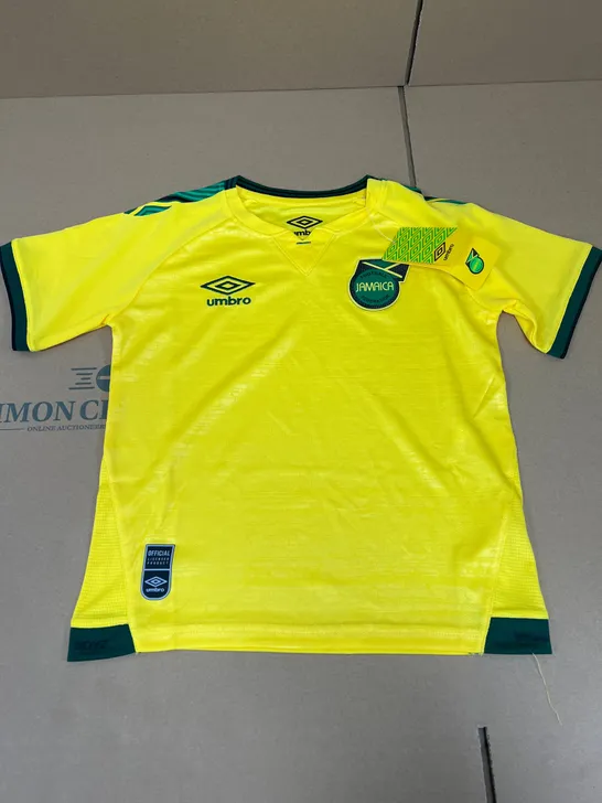 UMBRO FOOTBALL JAMAICA FEDERATION SIZE YOUTH SMALL