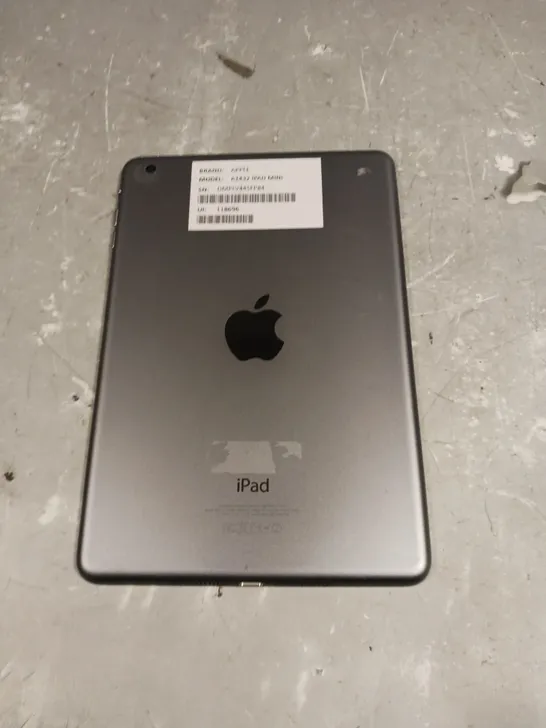 APPLE IPAD MINI - MODEL A1432 