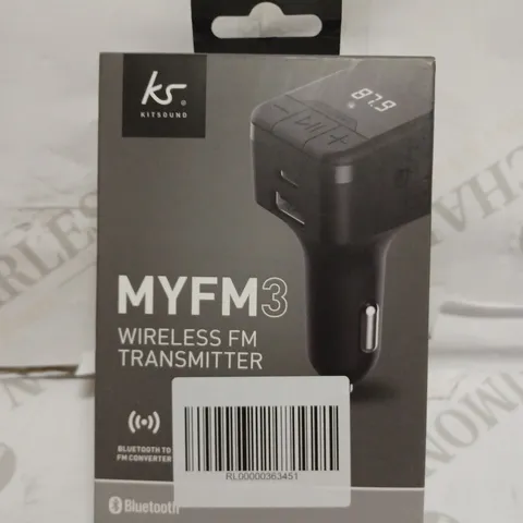 BOX OF APPROX 10 KITSOUND MYFM3 WIRELESS TRANSMITTER