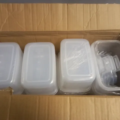 APPROXIMATELY 15 FOOD STORAGE CONTAINERS WITH LIDS