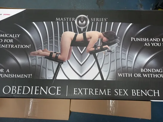 BOXED MASTER SERIES EXTREME SEX BENCH - COLLECTION ONLY