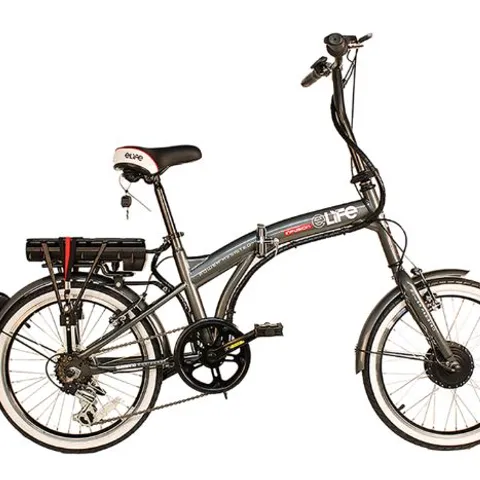 BOXED ELIFE INFUSION EL20FIFG GREY ELECTRIC BIKE